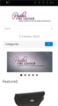 Mobile Screenshot of paulasfineleather.com
